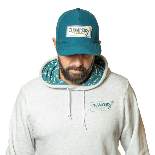 Pullover Hoodie Bottle Burst Heather Gray