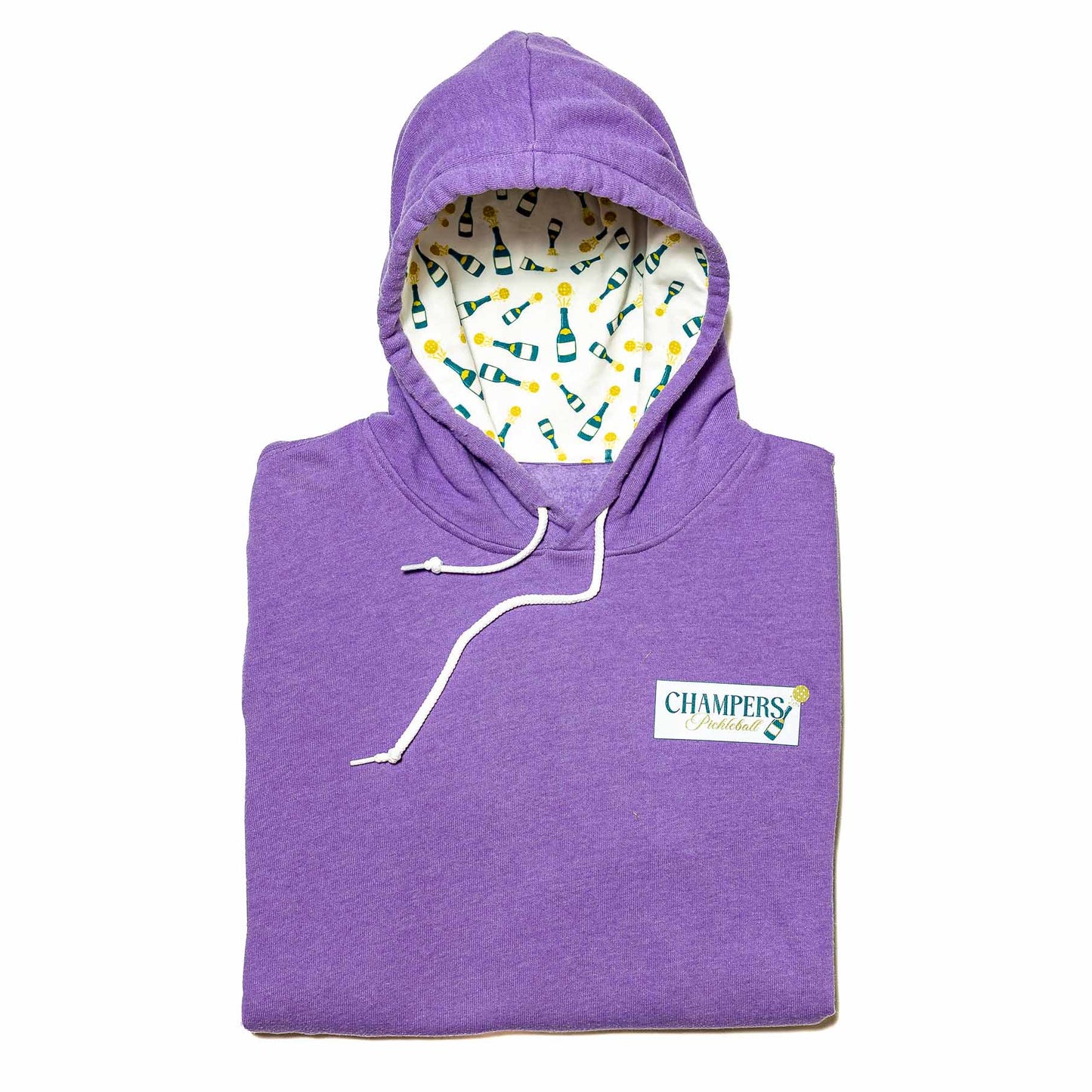 Pullover Hoodie Bottle Burst Light Purple