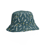 Reversible Bucket Hat 99 Bottles Green/White