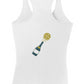 Women's Rainbow Clinking Performance Tank - White