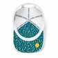 Performance Pickleball Hat Rubber Champers Logo White