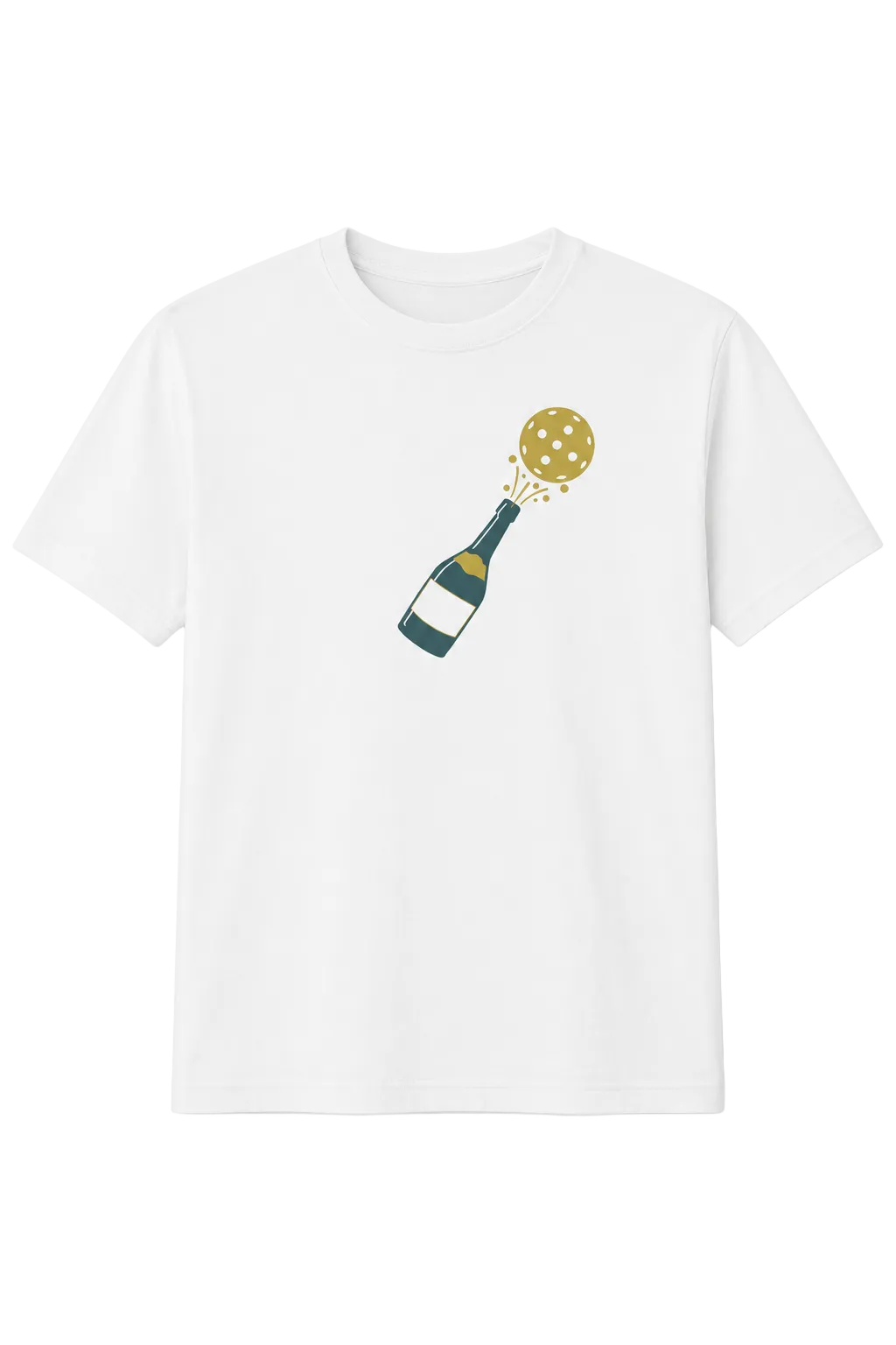 Bottle Burst T-Shirt White