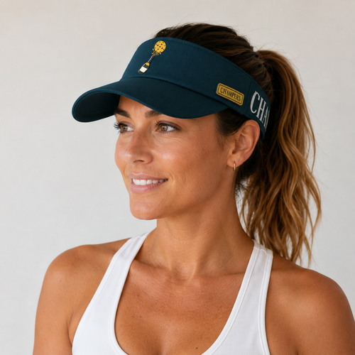 Bottle Logo Performance Visor – Green