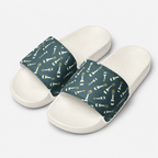 Champers men's 99 Bottles pickleball slides in green, view 4