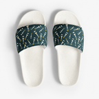 Champers men's 99 Bottles pickleball slides in green, view 5