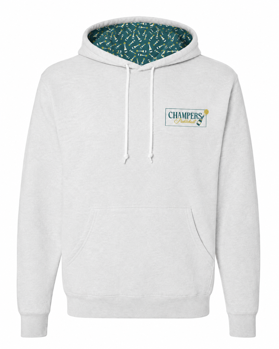 Pullover Hoodie Bottle Burst Heather Gray
