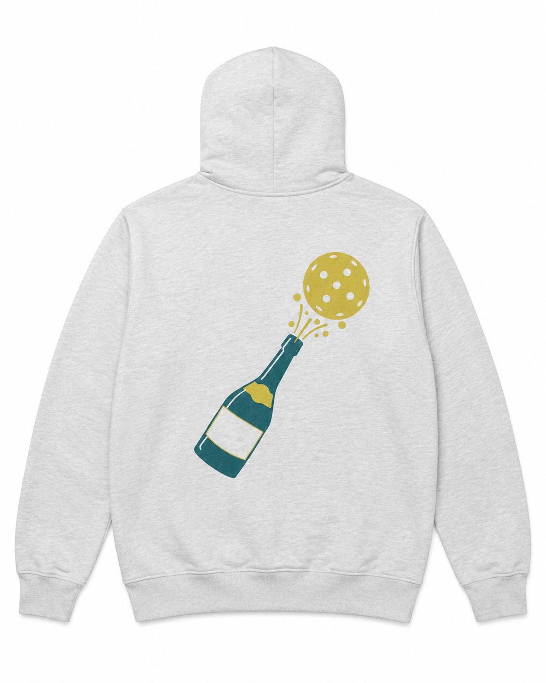 Pullover Hoodie Bottle Burst Heather Gray