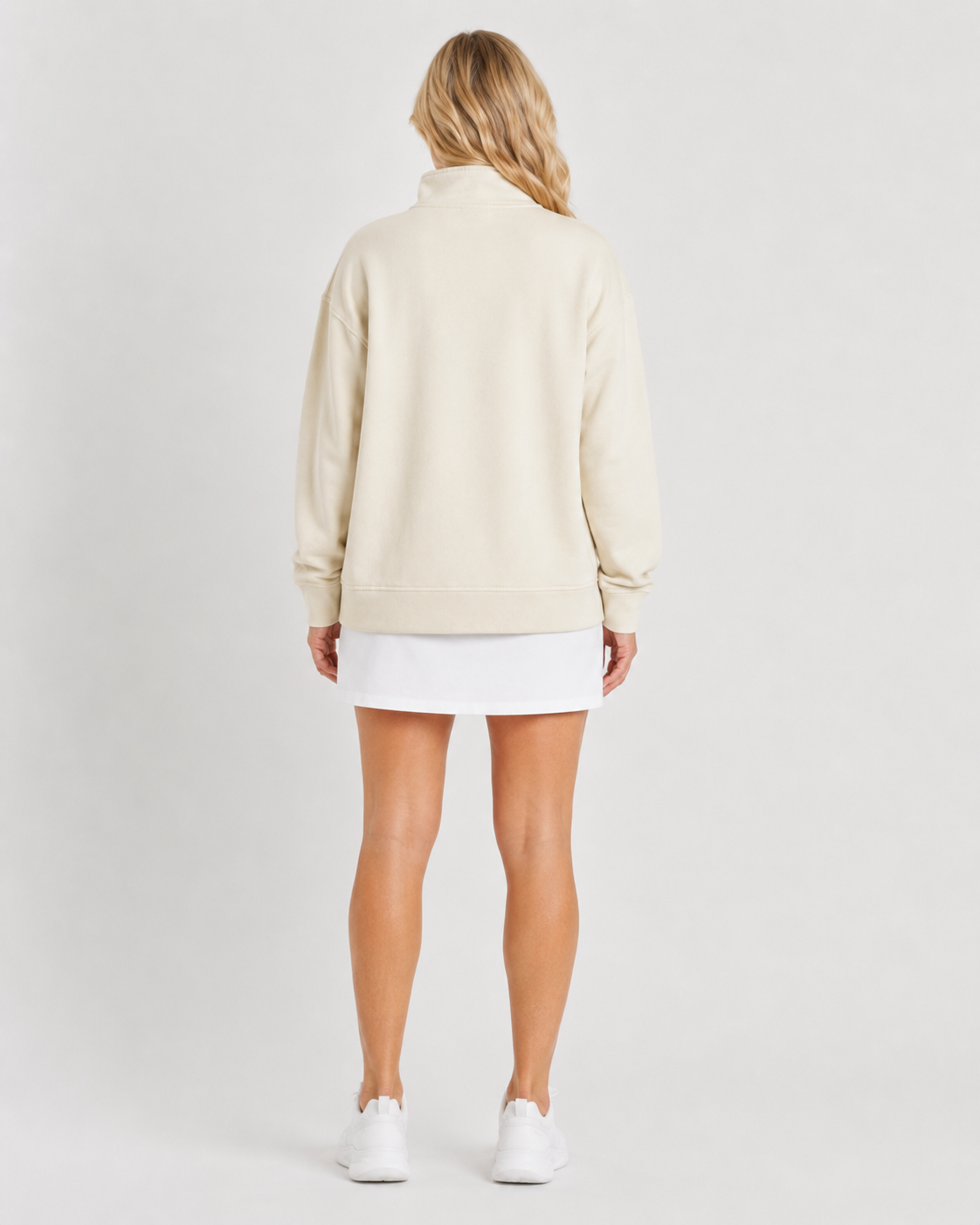 Heavy Organic French Terry Quarter Zip Champ