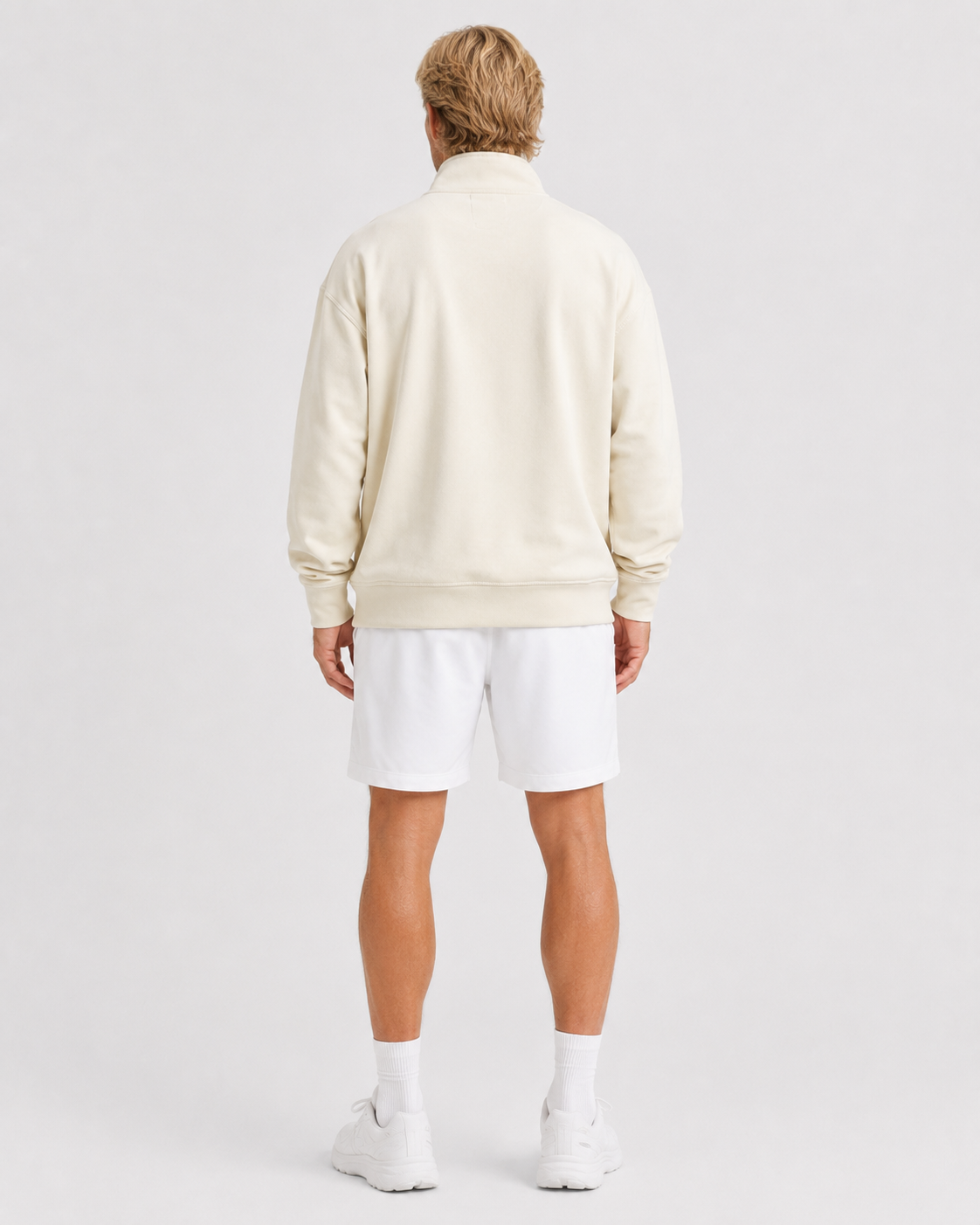 Heavy Organic French Terry Quarter-Zip Unisex