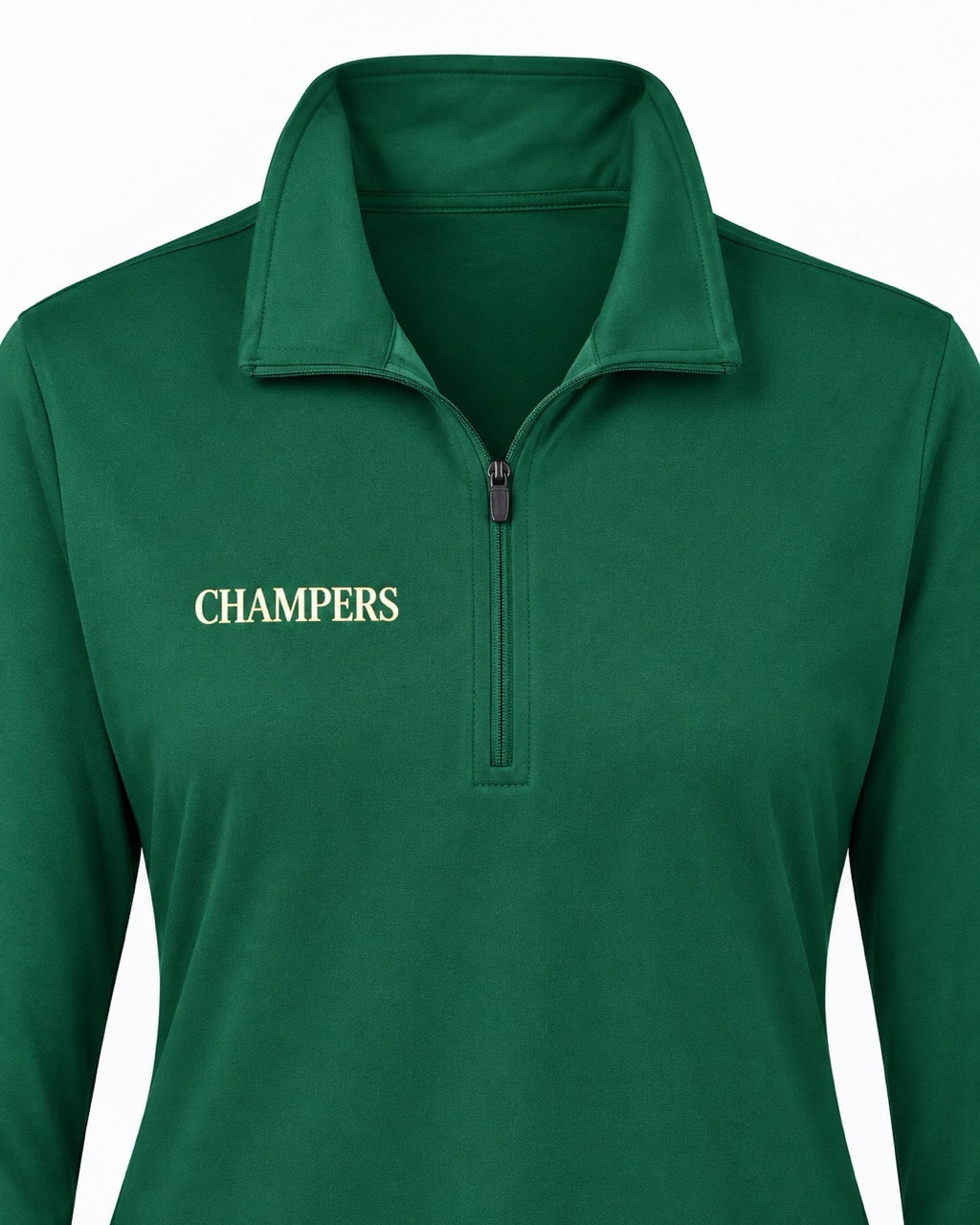 Women's Quarter-Zip Green