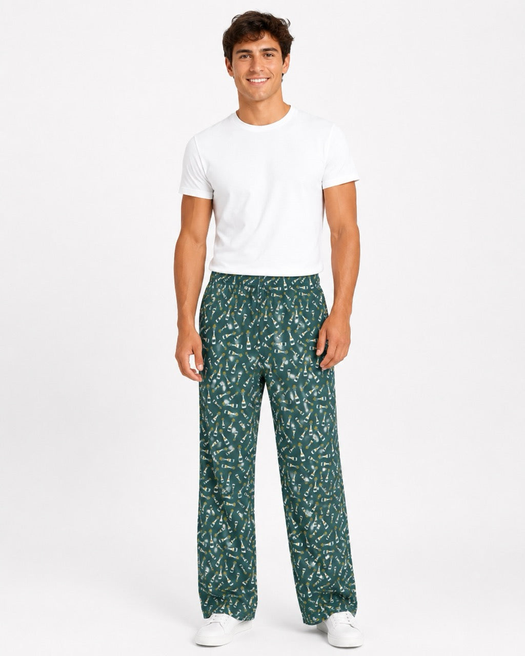 Lounge Pants 99 Bottles Green