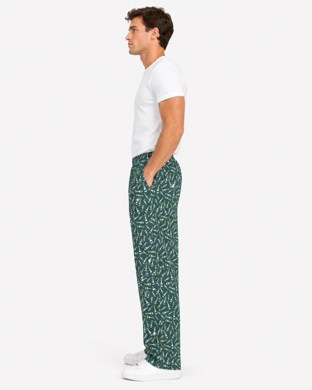 Lounge Pants 99 Bottles Green