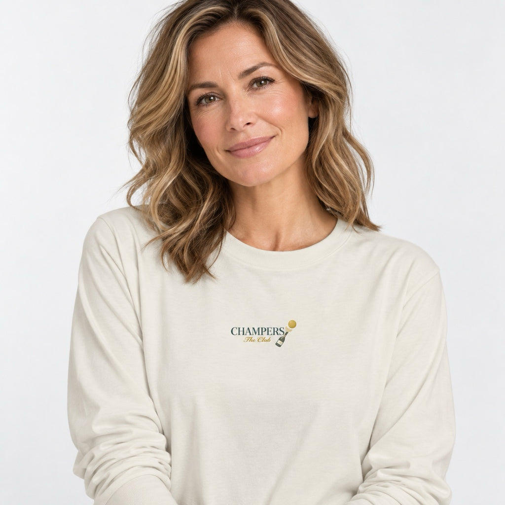 The Club Supima Long Sleeve - Natural
