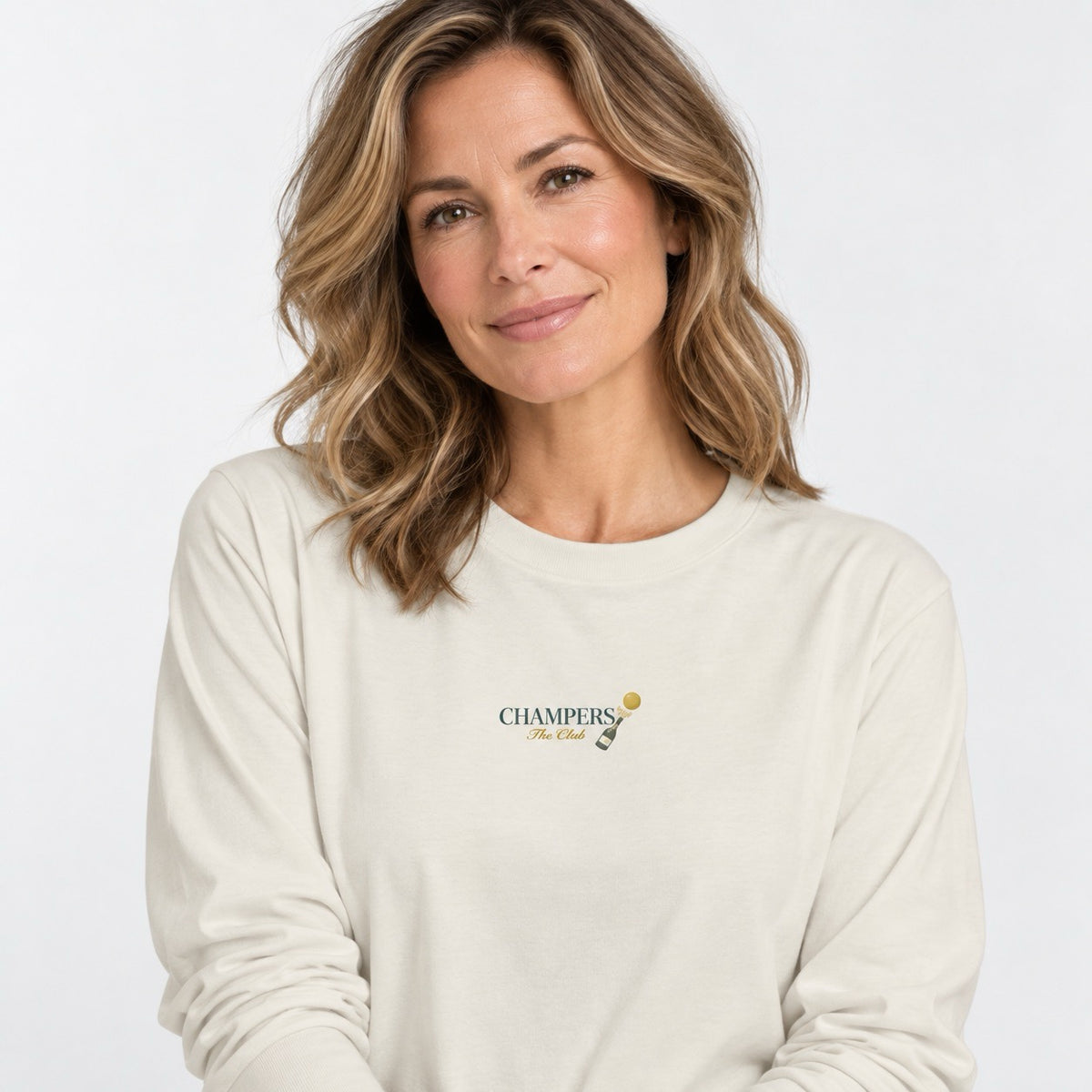 The Club Supima Long Sleeve - Natural