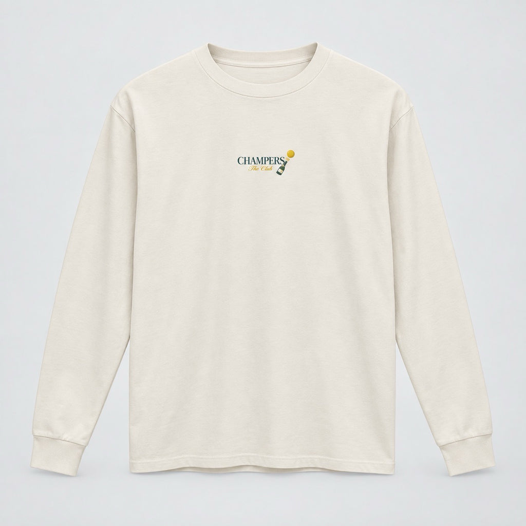 The Club Supima Long Sleeve - Natural