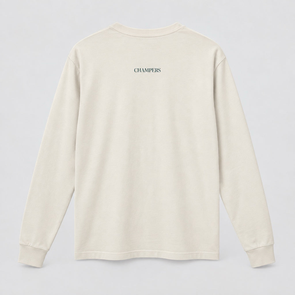 The Club Supima Long Sleeve - Natural