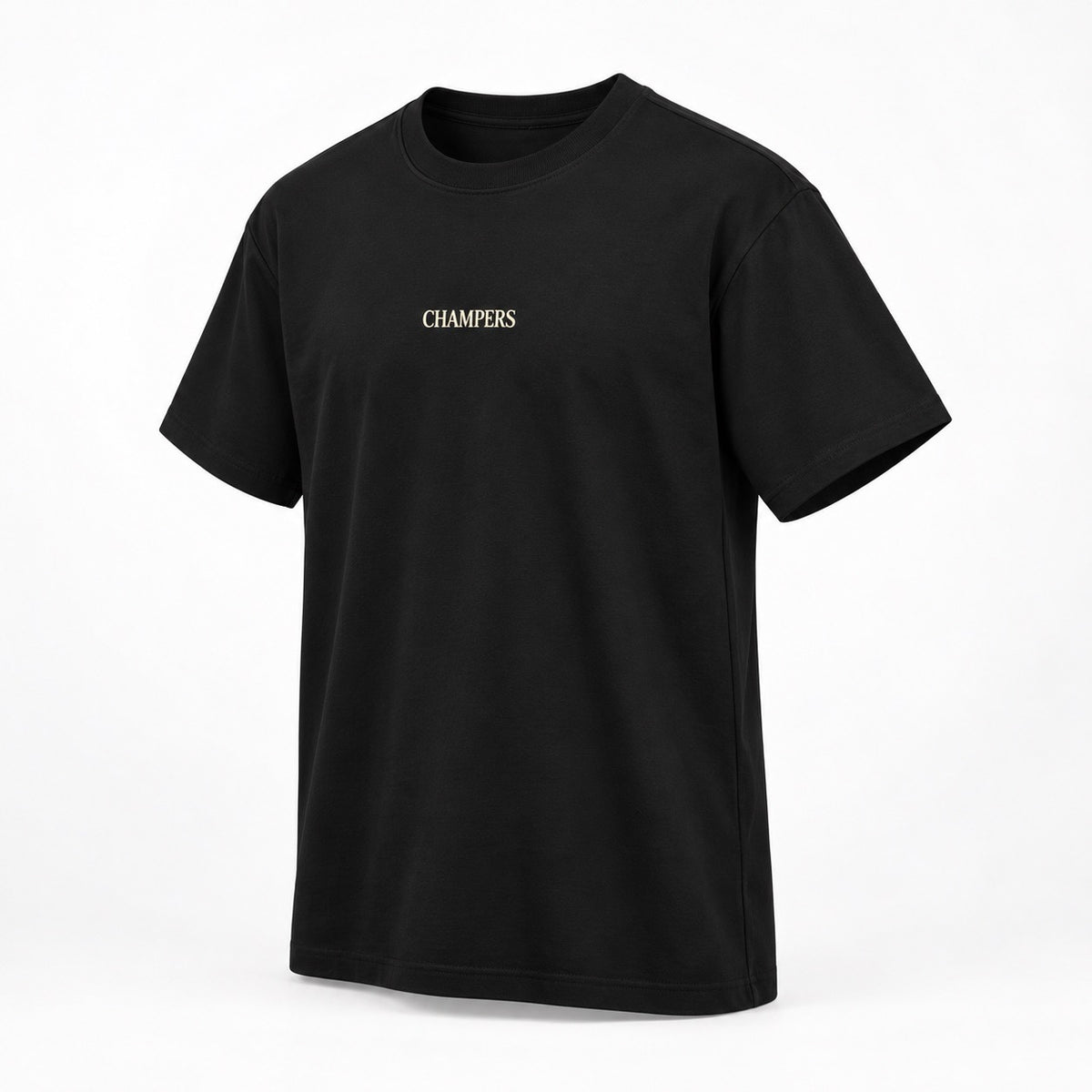 Champers Supima Tee - Black