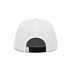 Champers light gray performance pickleball hat with rubber Bottle Burst patch, view 5