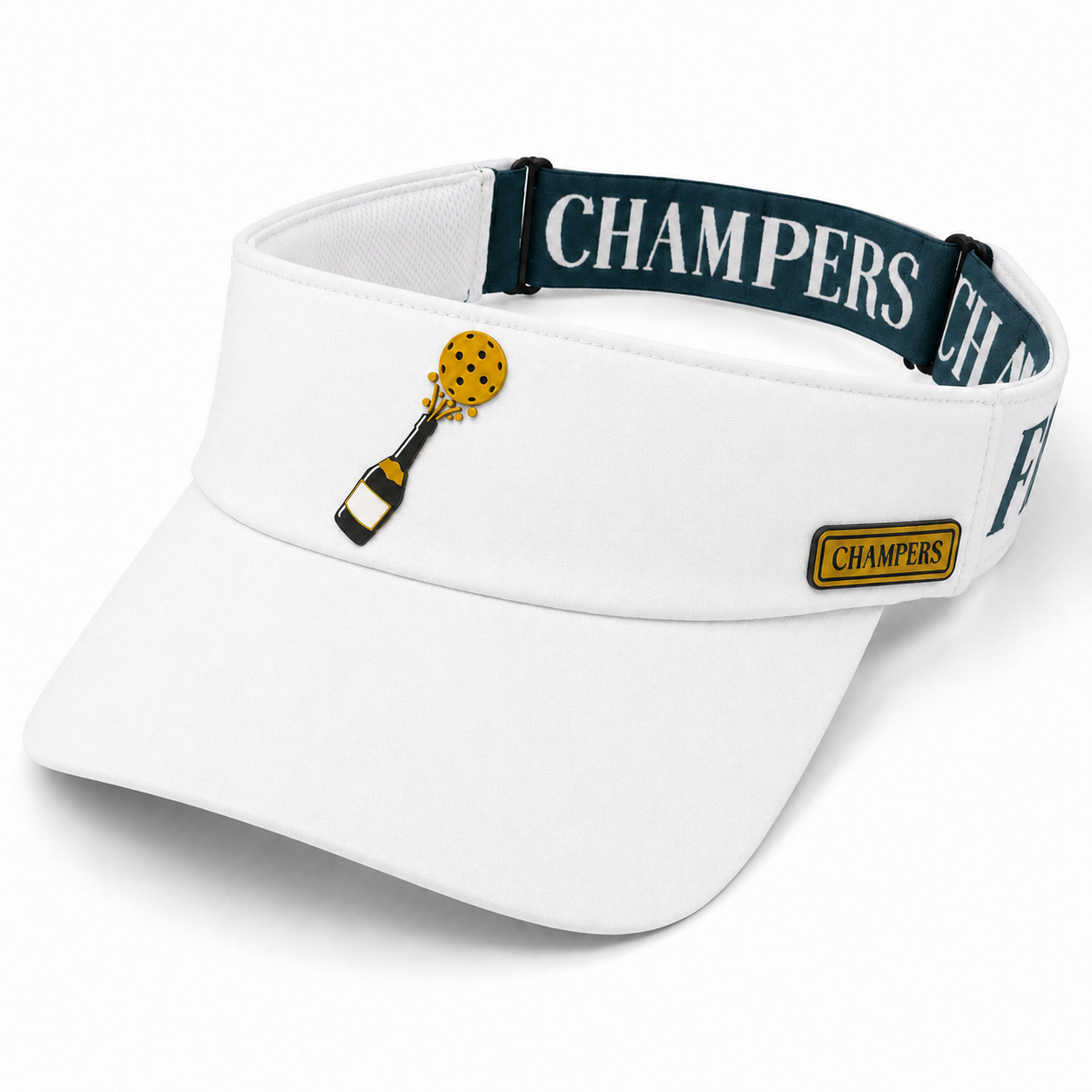 Performance Pickleball Visor Bottle Logo -