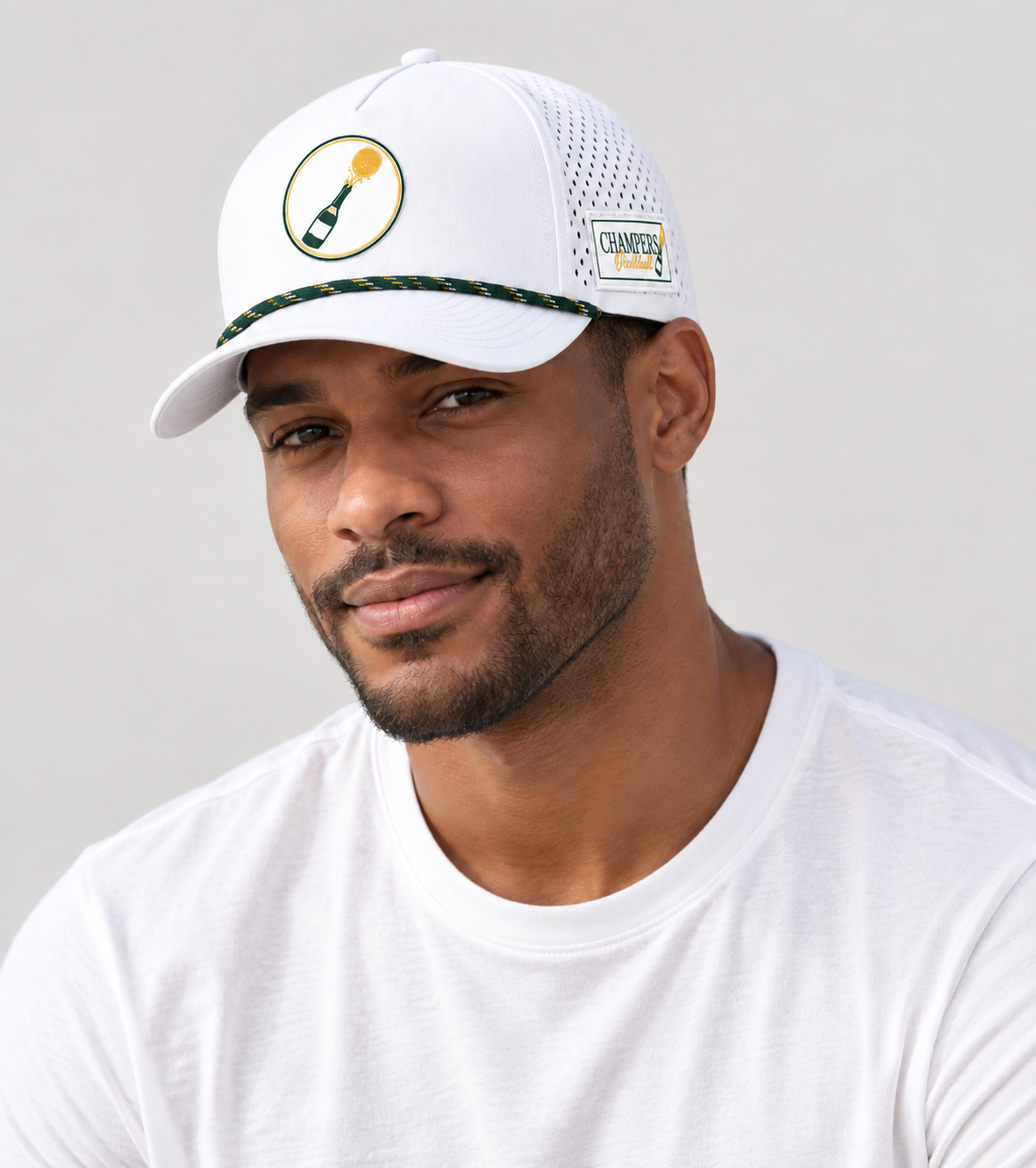 Bottle Logo Rope Hat – Gray