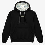 Champers Super Soft pickleball hoodie with 99 Bottles hood liner, view 4