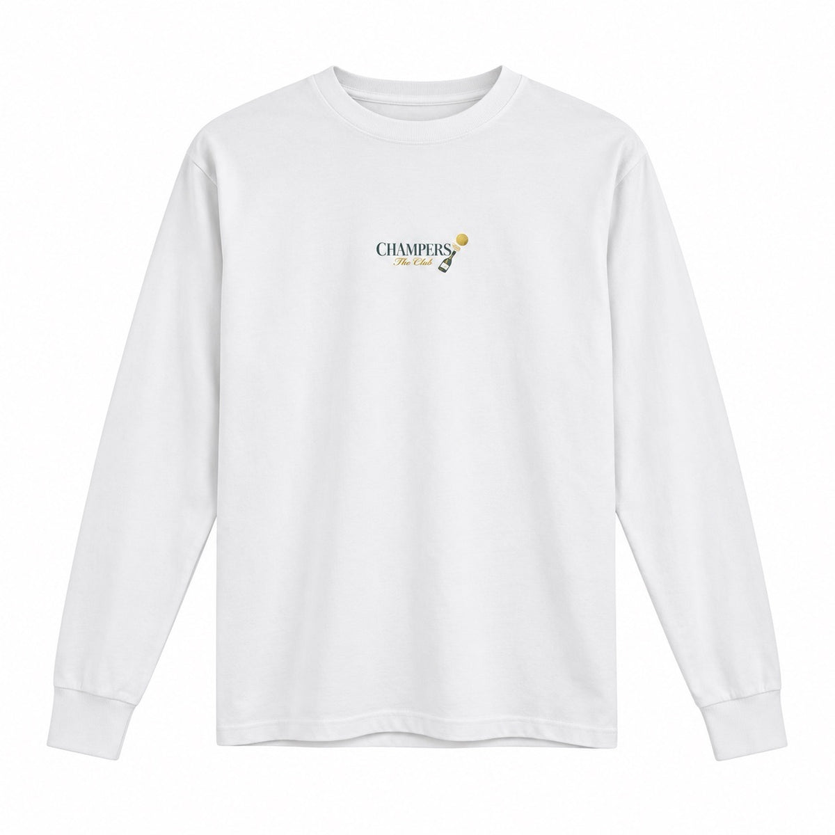 The Club Supima Long Sleeve - White