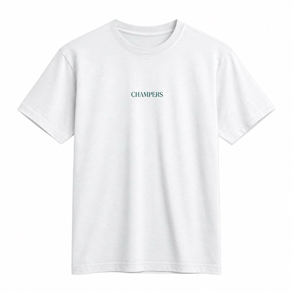 Champers Supima Tee - White