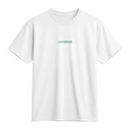 Champers premium Supima cotton pickleball tee in white, view 4