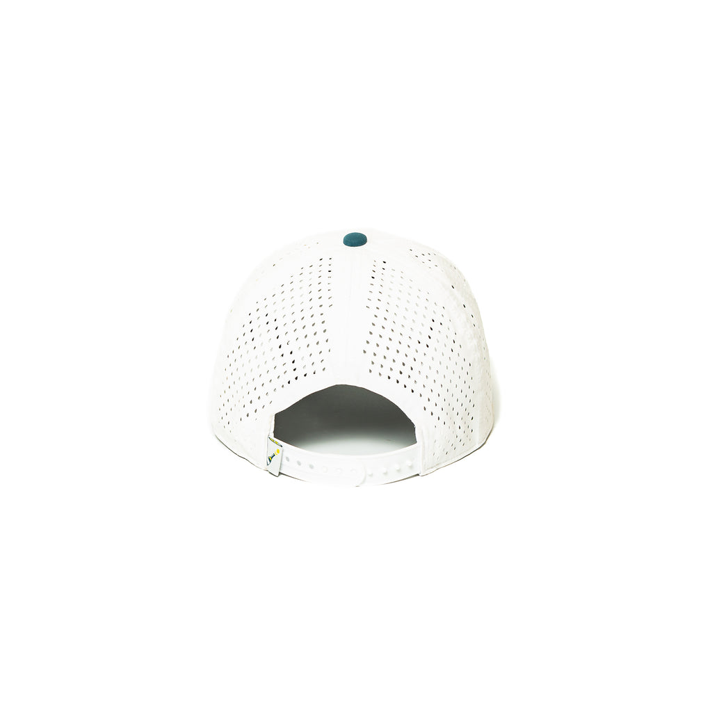 Performance Pickleball Hat Embroidered White