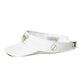 Performance Pickleball Visor Rubber Champers Logo White