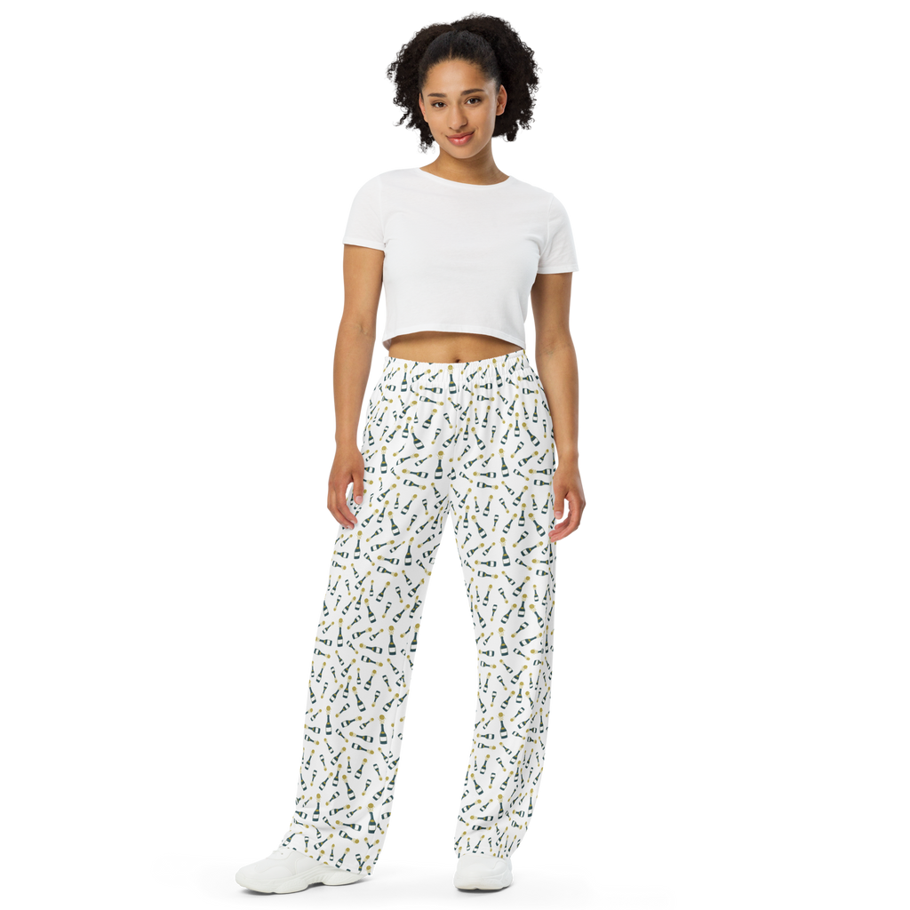 Lounge Pants 99 Bottles  White