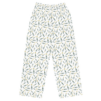 Champers 99 Bottles lounge pants in white, view 5