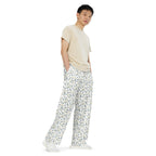 Champers 99 Bottles lounge pants in white, view 2