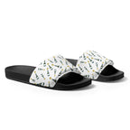 Champers women's 99 Bottles pickleball slides in white, view 6